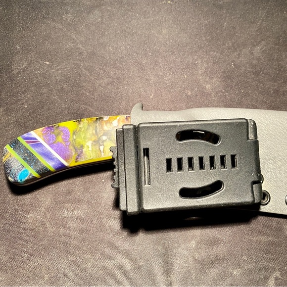 Custom fixed blade knife with sheath - Picture 3 of 10